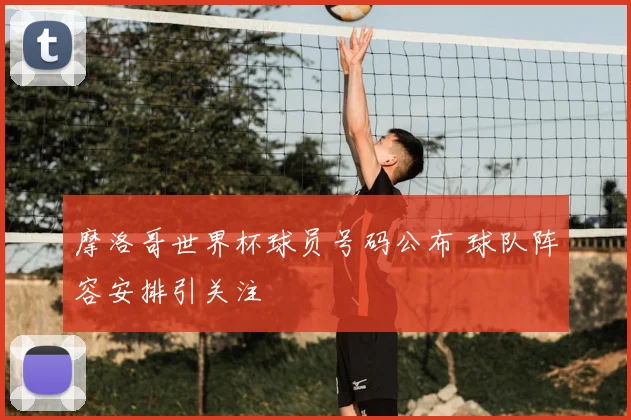 摩洛哥世界杯球员号码公布 球队阵容安排引关注